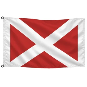 Bandera maritima numérica 4 | Mastilium