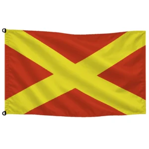 Bandera para carreras - pista emergencia cerrada | Mastilium