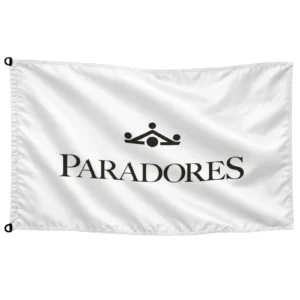 Bandera de mesa Paradores hotel restaurante 2021 | Mastilium