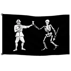 Bandera pirata Bartholomew Roberts | Mastilium
