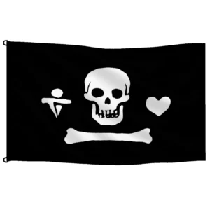 Bandera pirata Stede Bonnet | Mastilium