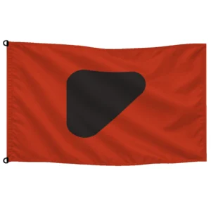 Bandera roja para playas personas con daltonismo | Mastilium