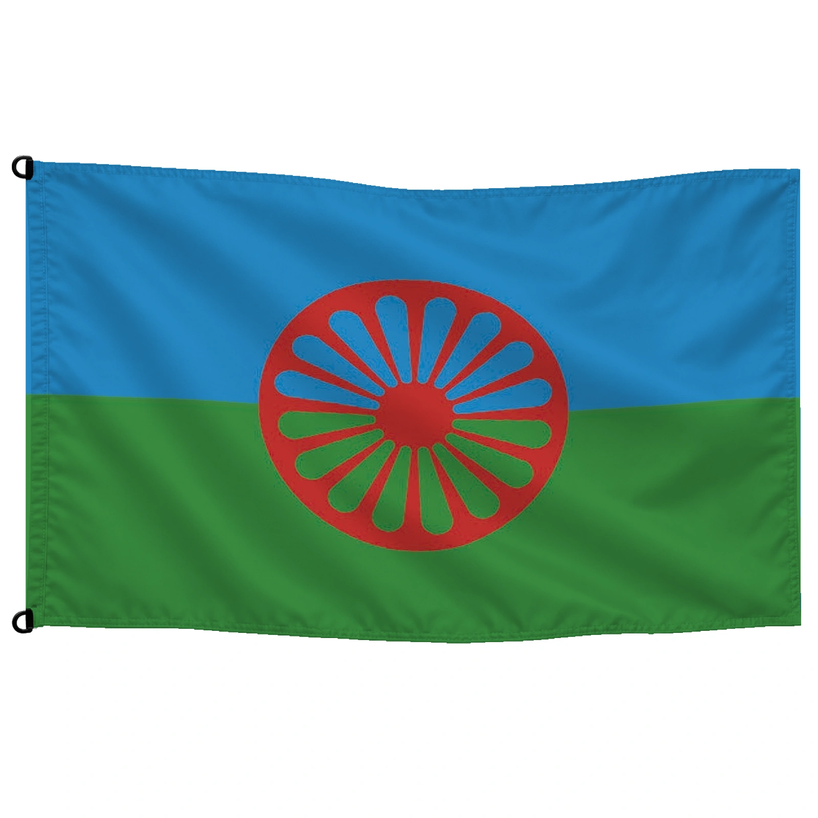 Bandera de mesa Romani-Gitana | Mastilium